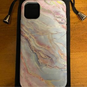 HOST PICK- Velvet Caviar holographic iPhone 11 case.
